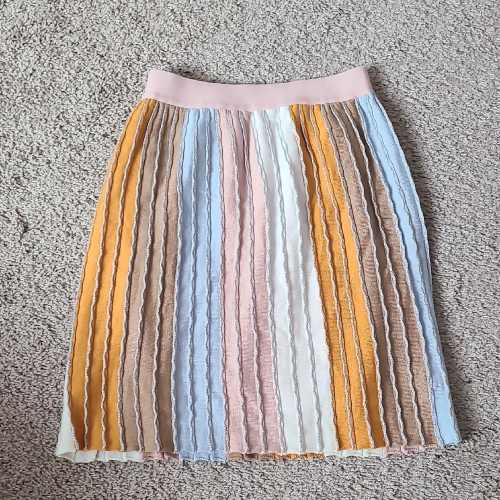 Eva Franco Anthropologie Wool Blend Skirt